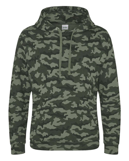 Unisex Camo Hooded Sweatshirt - JHA014