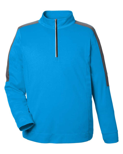 Men's Market Snag Protect Mesh Colorblock Quarter-Zip Pullover - CE404