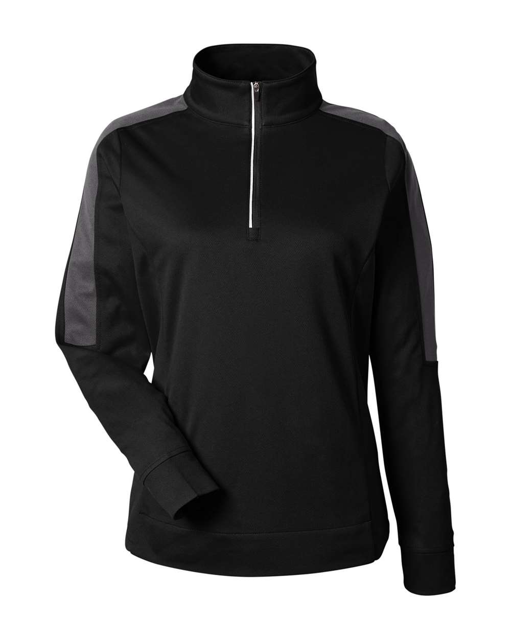Women's Market Snag Protect Mesh Colorblock Quarter-Zip Pullover - CE404W