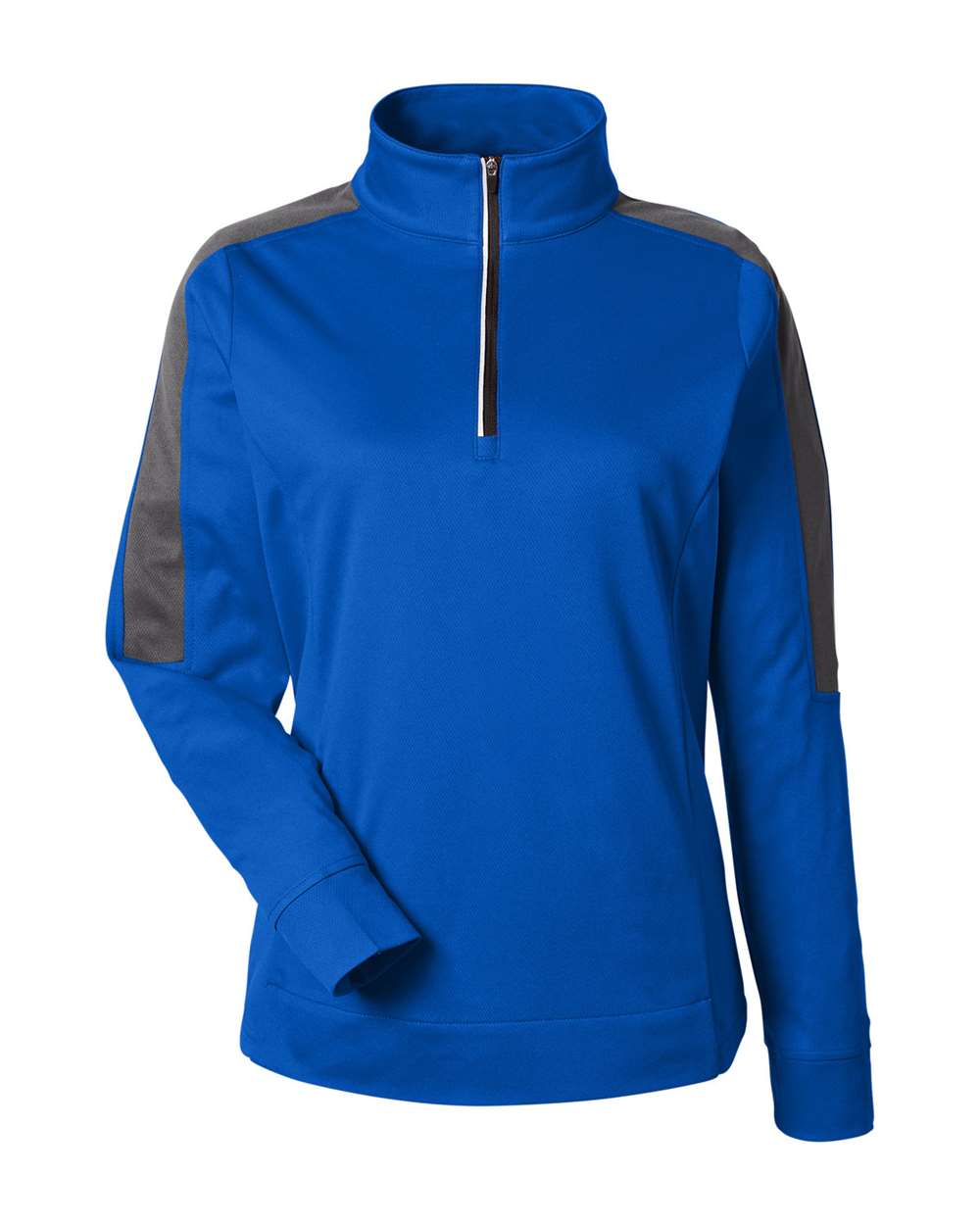 Women's Market Snag Protect Mesh Colorblock Quarter-Zip Pullover - CE404W