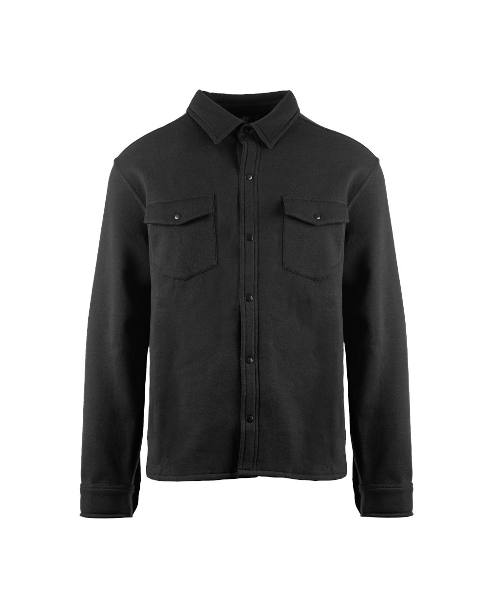 Men's Fleece Snap Jacket - 8760