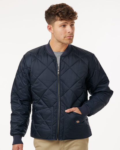 Men's Diamond Quilted Jacket - 6124