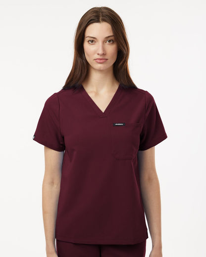 Women's Rhena Essential 1-Pocket Scrub V-Neck Top - W10001