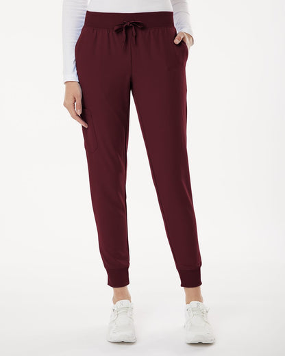 Women's Petite Sizes Silex Knit-Waist Scrub Joggers - W20003P