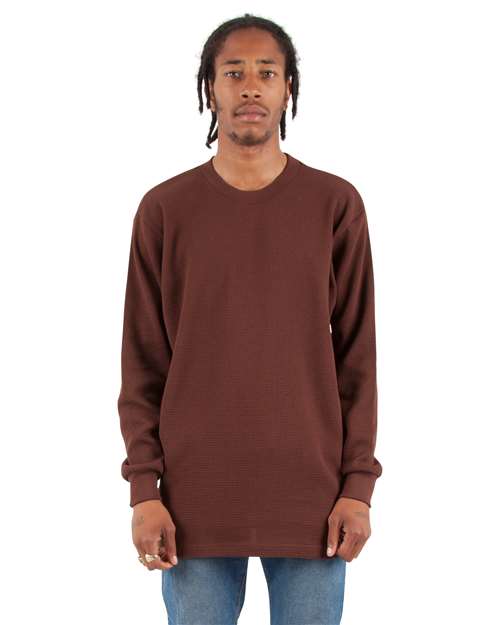 Unisex Heavyweight Thermal Long Sleeve T-Shirt - SHTHRM