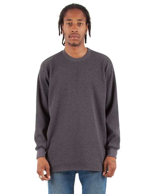 Unisex Heavyweight Thermal Long Sleeve T-Shirt - SHTHRM