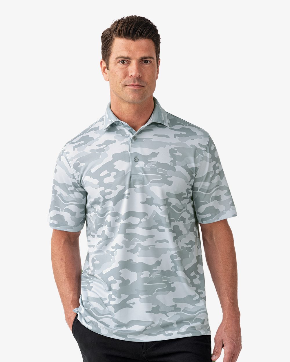 Men's Newport Camo Polo - 170