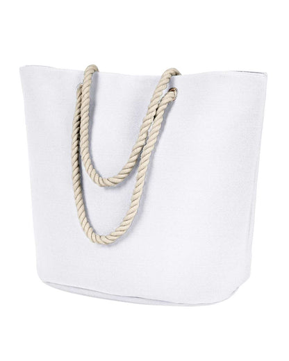 Polyester Canvas Rope Tote - BE256