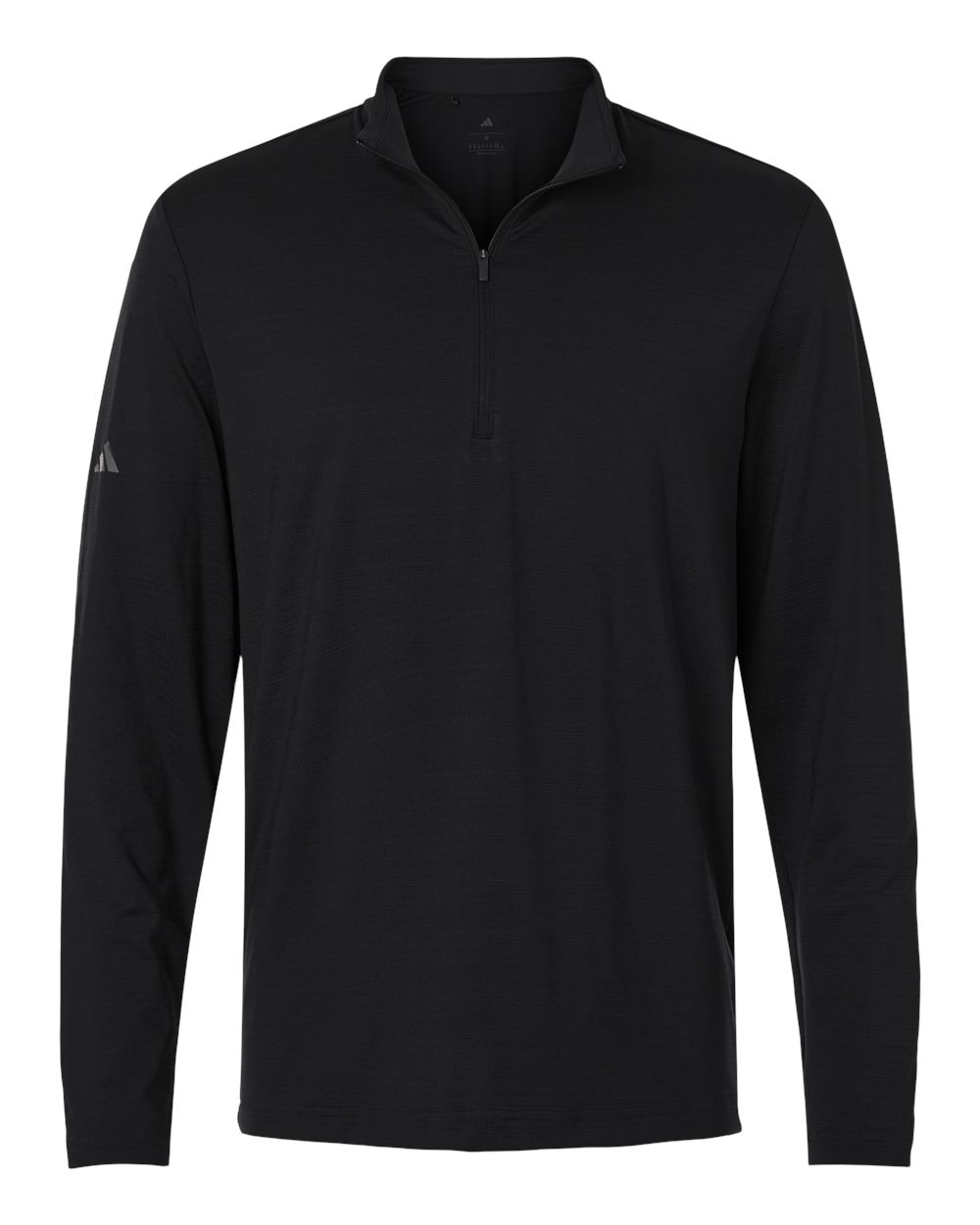 Men's Textured Stripe Quarter-Zip Pullover - A708