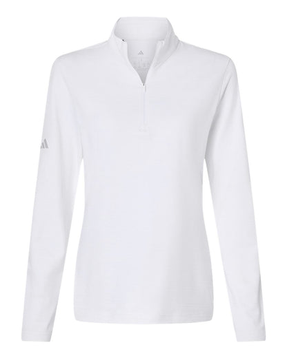 Women's Textured Stripe Quarter-Zip Pullover - A709