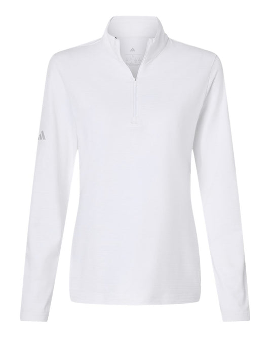 Women's Textured Stripe Quarter-Zip Pullover - A709