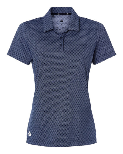 Women's 4-Way Stretch Printed Polo - A717