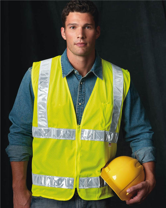 Unisex USA-Made Mesh Safety Vest - 3785