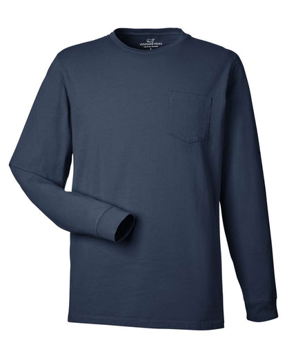 Unisex Long Sleeve Pocket T-Shirt - V021214