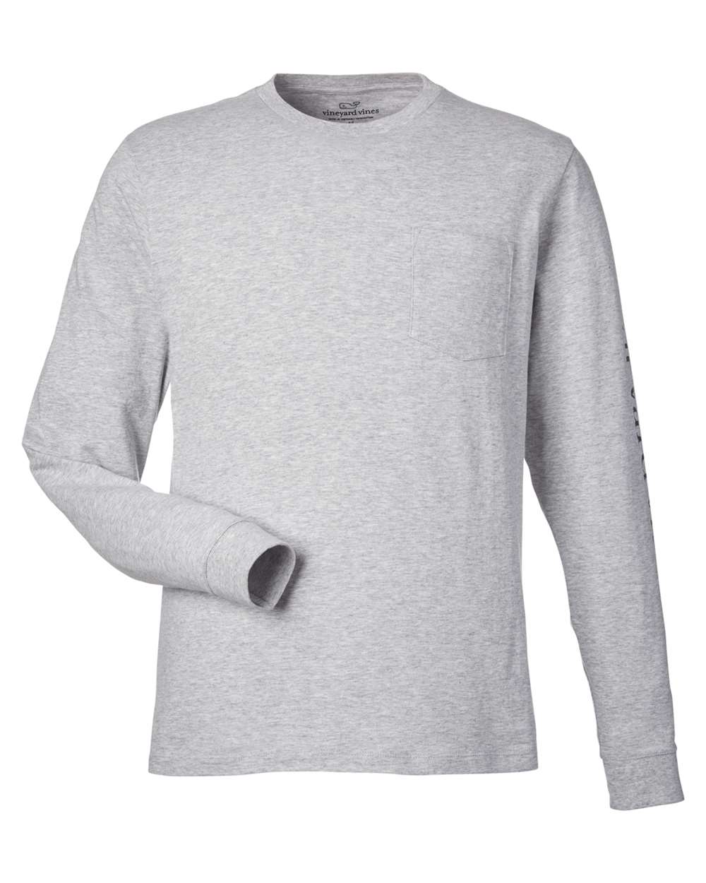 Unisex Long Sleeve Pocket T-Shirt - V021214