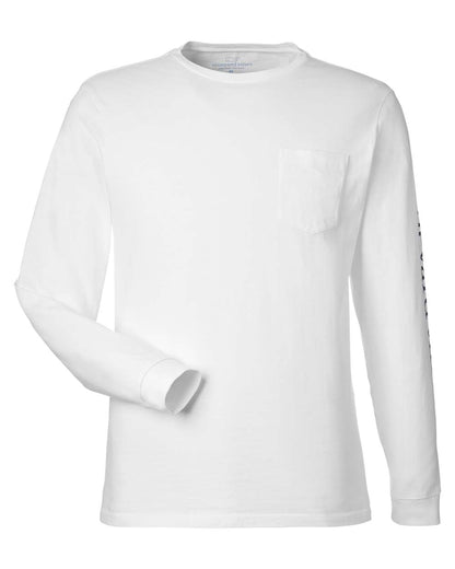 Unisex Long Sleeve Pocket T-Shirt - V021214