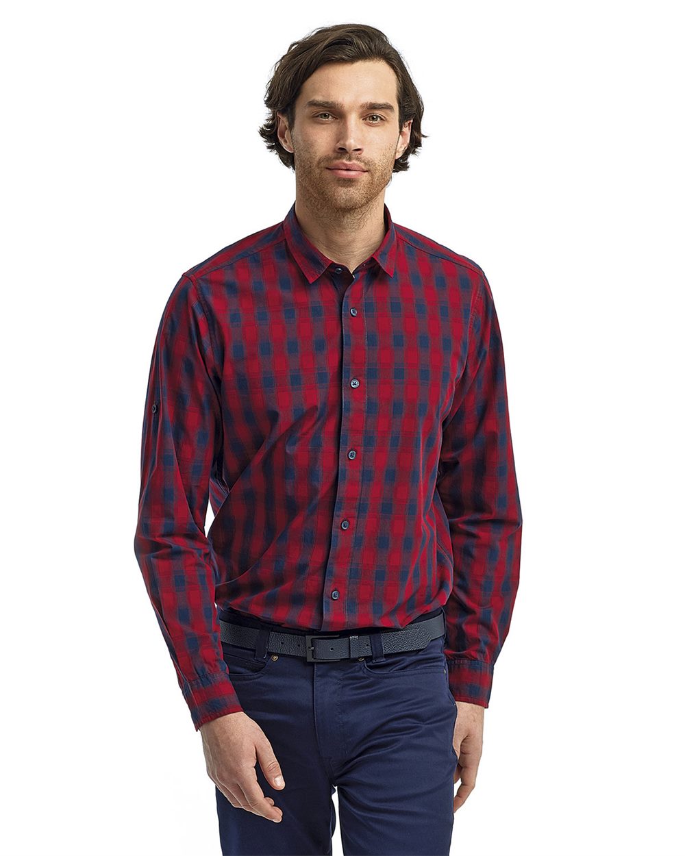 Men's Mulligan Check Cotton Shirt - RP250
