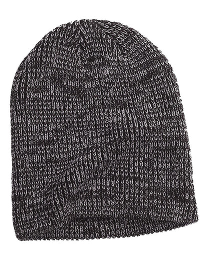 Ribbed Marled Beanie - BA524