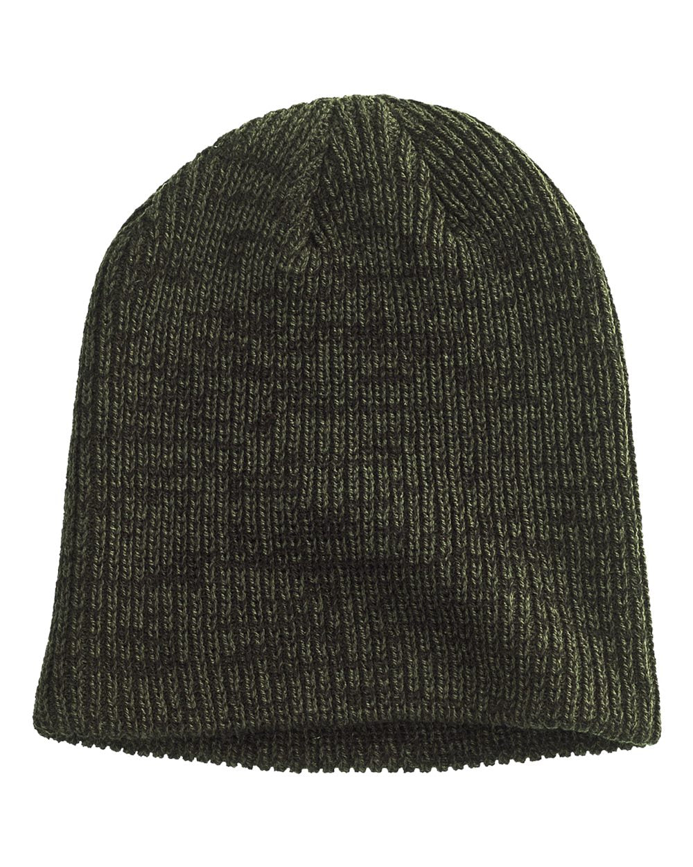 Ribbed Marled Beanie - BA524