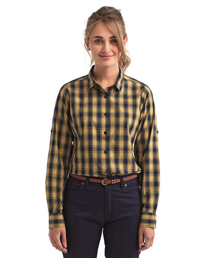 Women's Mulligan Check Cotton Dress Shirt - RP350