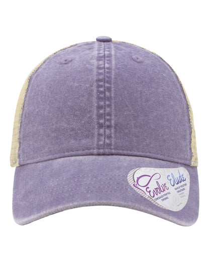 Women's Washed Mesh-Back Cap - TESS