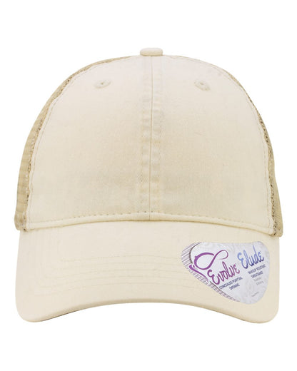 Women's Washed Mesh-Back Cap - TESS