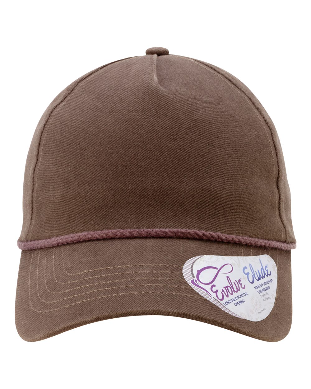 Women's Washed Five-Panel Rope Cap - MAYA