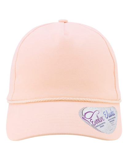 Women's Washed Five-Panel Rope Cap - MAYA