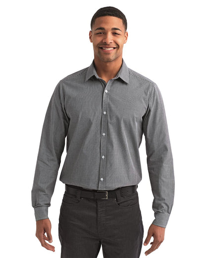 Men's Microcheck Gingham Cotton Shirt - RP220