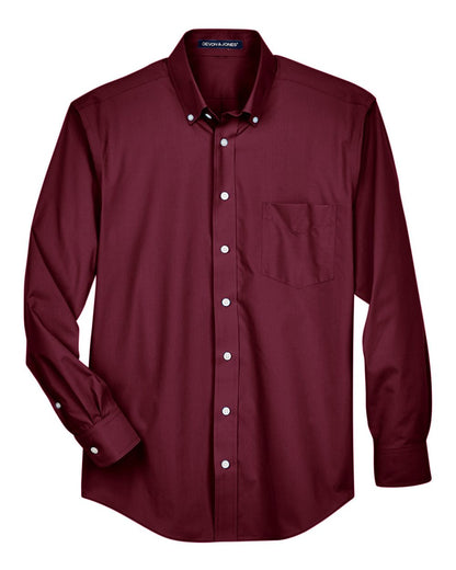 Men's Crown Collection® Broadcloth Woven Dress Shirt - D620