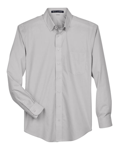Men's Crown Collection® Broadcloth Woven Dress Shirt - D620