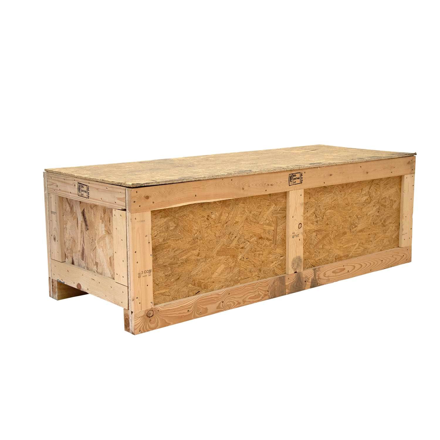 Padded Shipping Crate 67.5" x 22" x 25.5"
