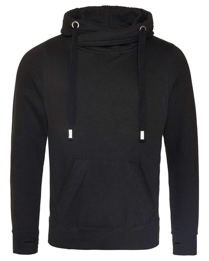 Unisex Cross Neck Hooded Sweatshirt - JHA021