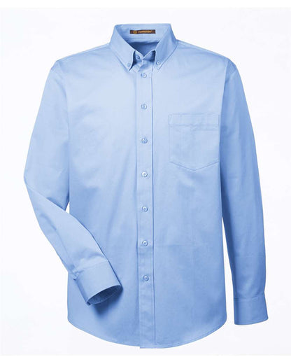 Men's Foundation Cotton Twill Dress Shirt with Teflon - M581