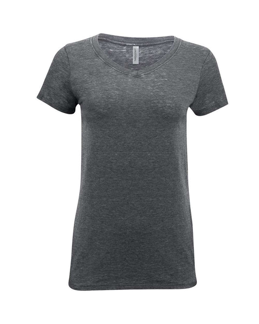 Women's Vintage Dye V-Neck T-Shirt - 208B