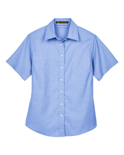 Women's Stain-Release Short Sleeve Oxford Shirt - M600SW