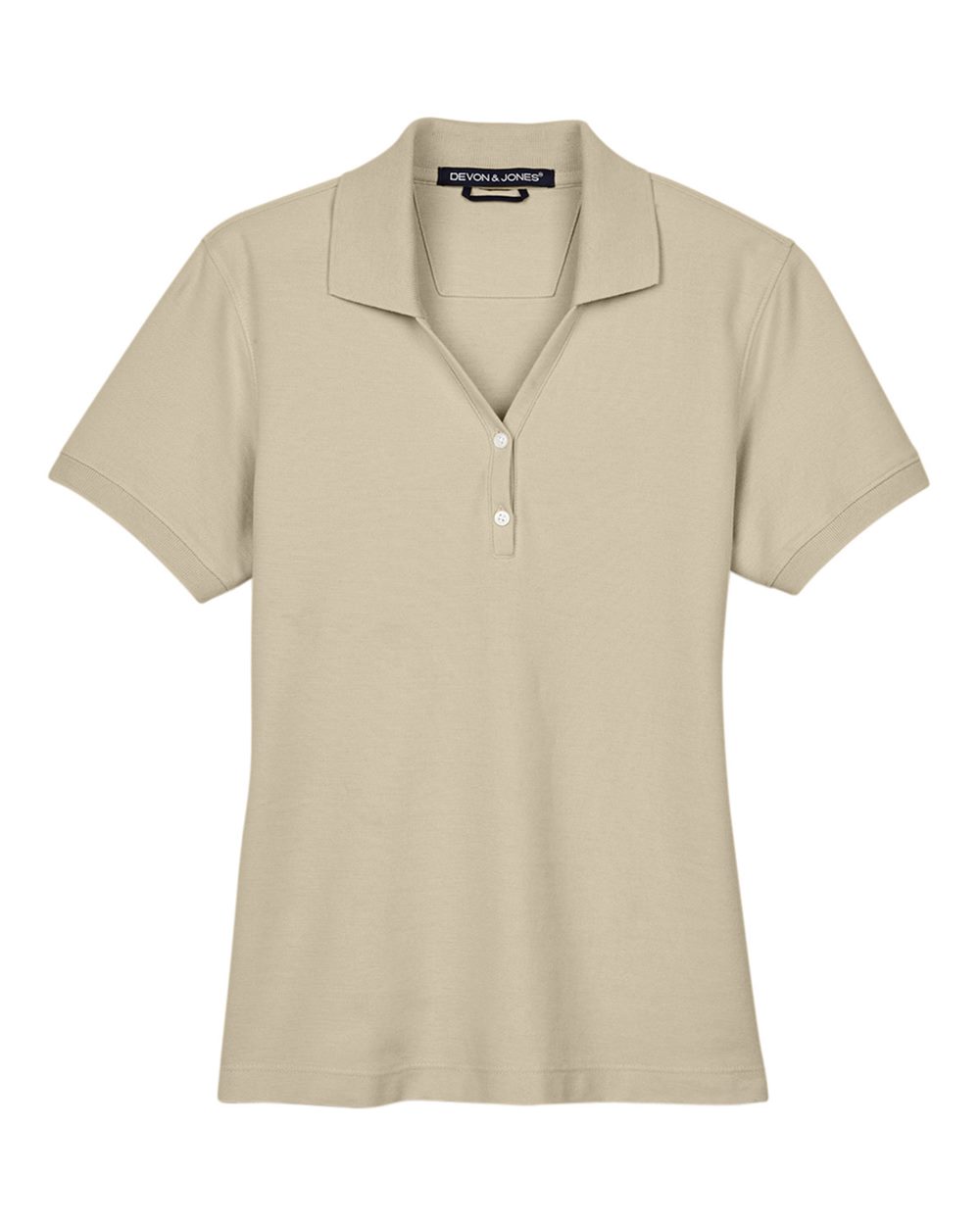 Women's Pima Piqué Polo - D100W
