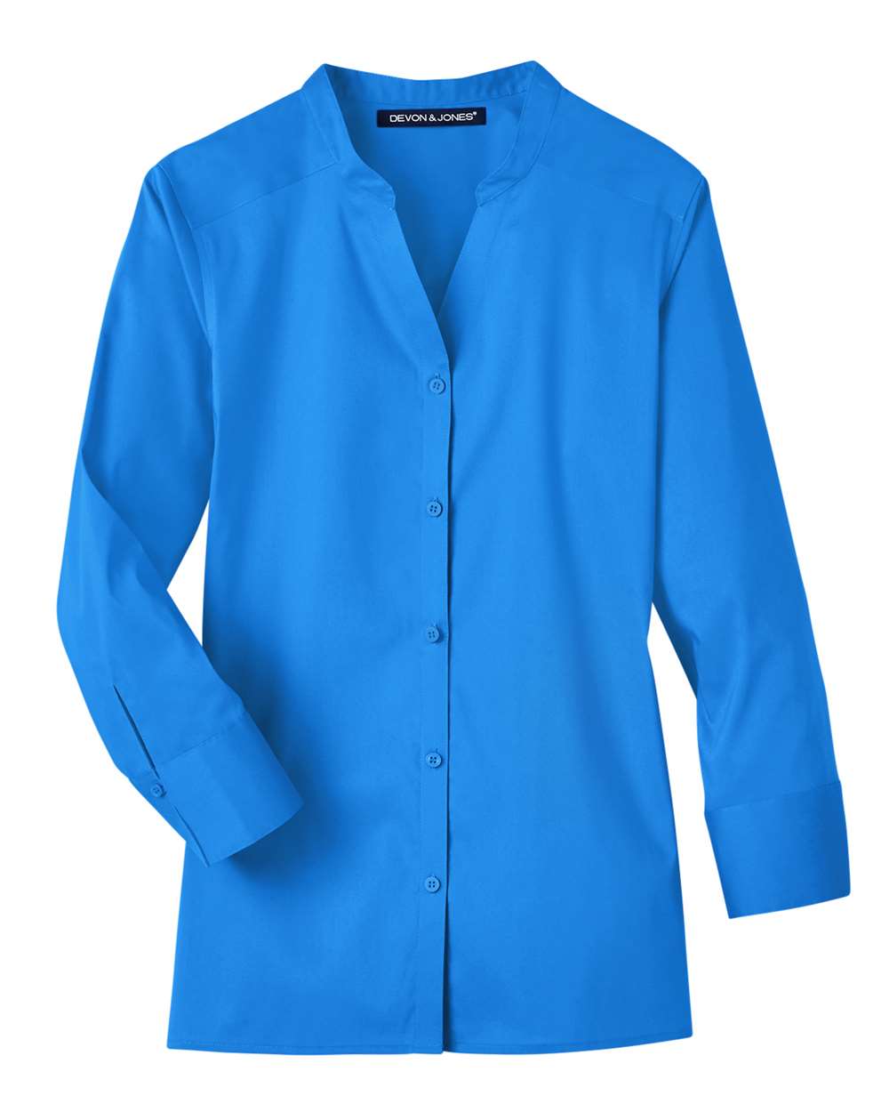 Women's Crown Collection® Stretch Broadcloth Three-Quarter Sleeve Blouse - DG560W