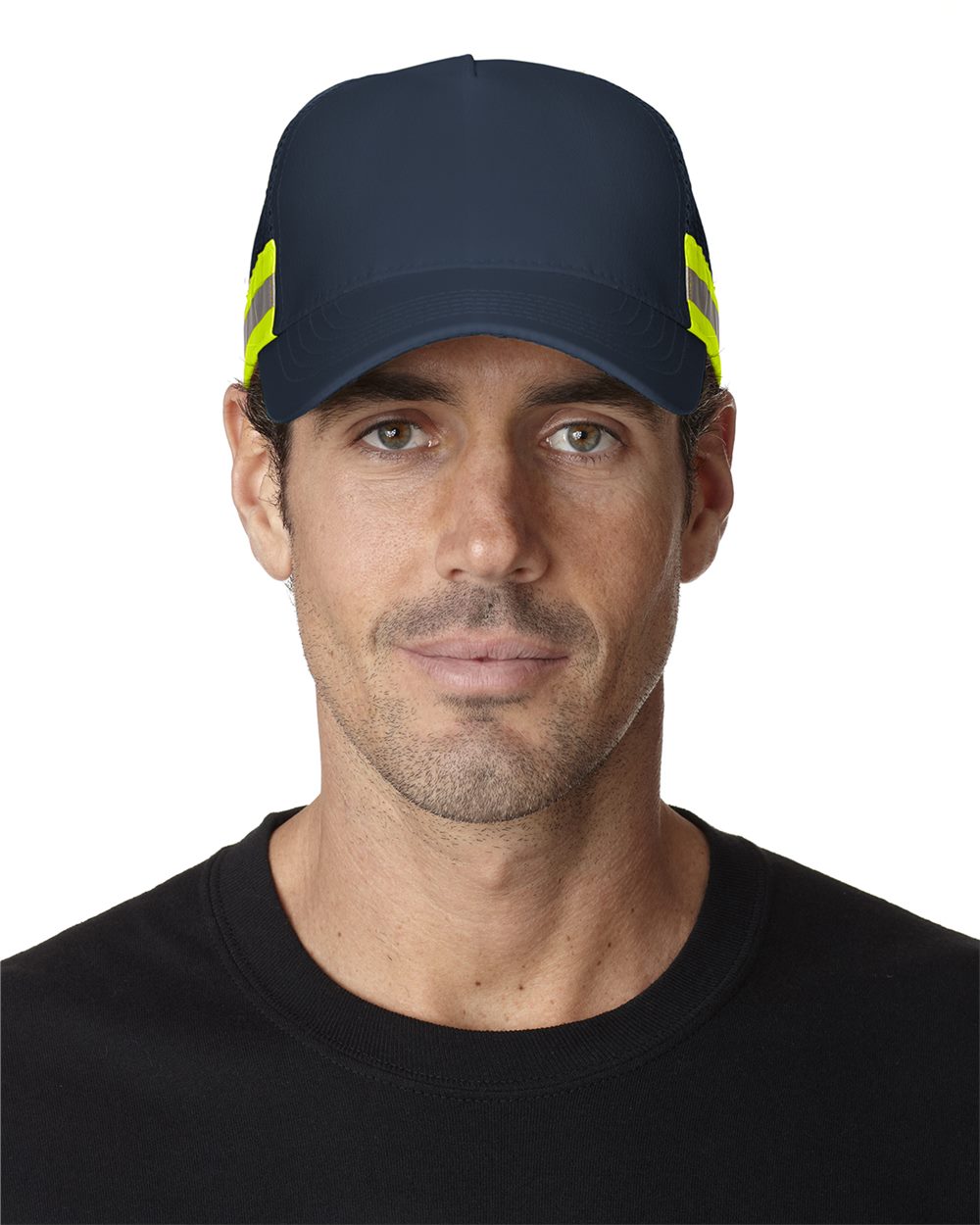 Trucker Reflector High-Visibility Constructed Cap - TR102