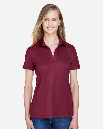 Women's CrownLux Performance® Plaited Polo - DG20W