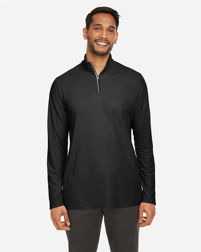 Men's Fusion ChromaSoft™ Pique Quarter-Zip Pullover - CE405