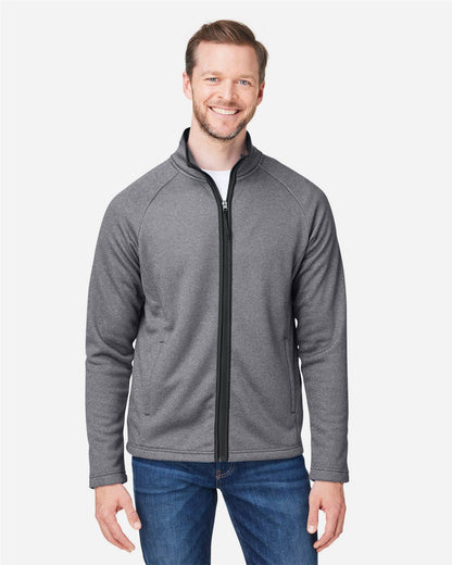 Men's Venture Heathered Stripe Full-Zip Jacket - CE72