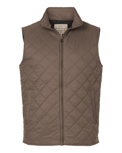Men's Vintage Diamond Quilted Vest - 207359