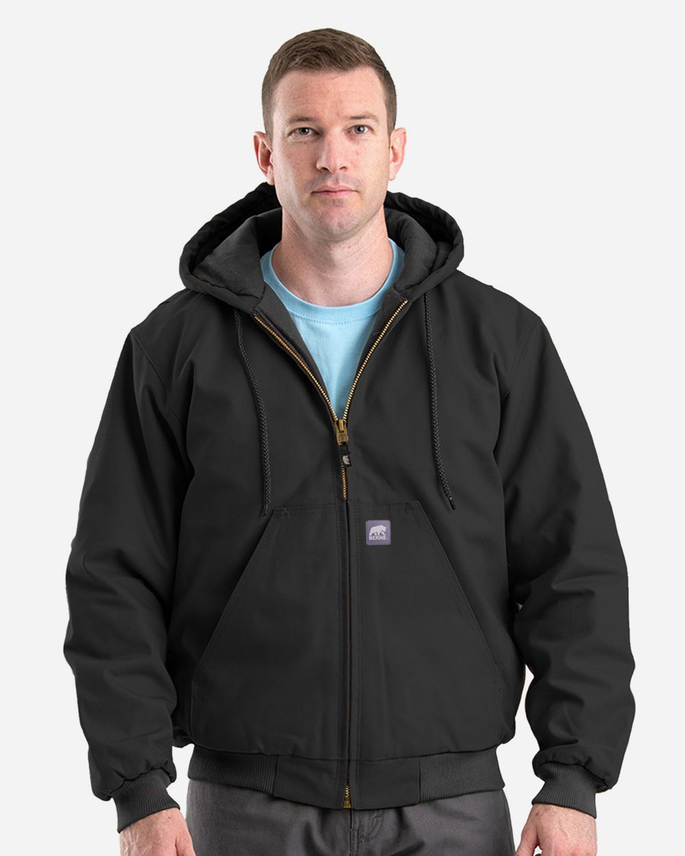 Men's Berne Heritage Hooded Jacket - HJ51