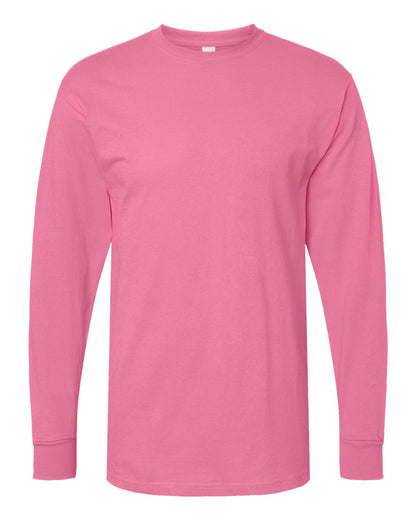 Unisex Gold Soft Touch Long Sleeve T-Shirt - 4820