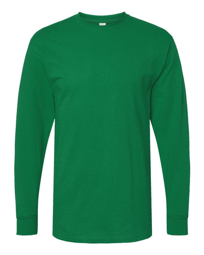 Unisex Gold Soft Touch Long Sleeve T-Shirt - 4820