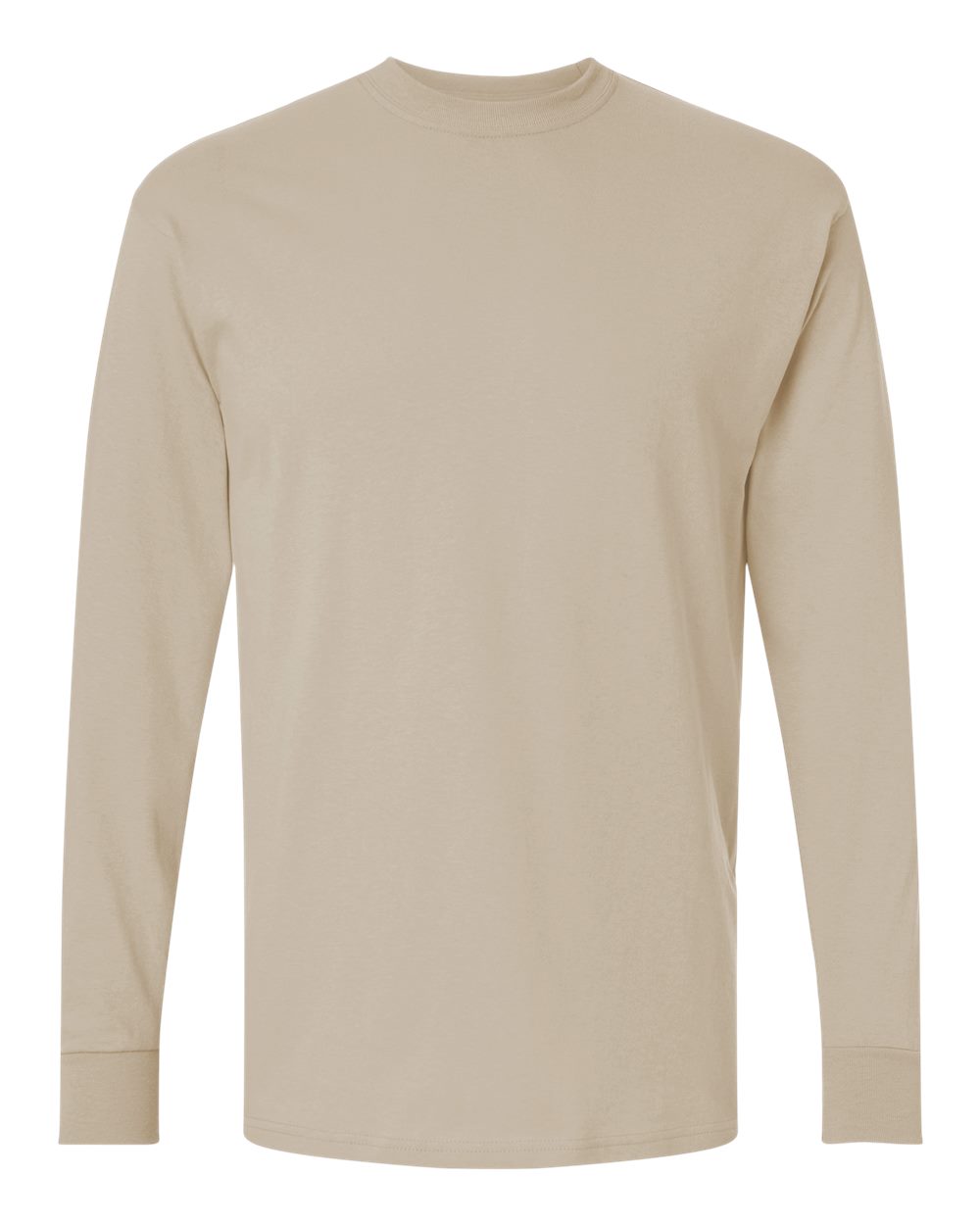 Unisex Gold Soft Touch Long Sleeve T-Shirt - 4820