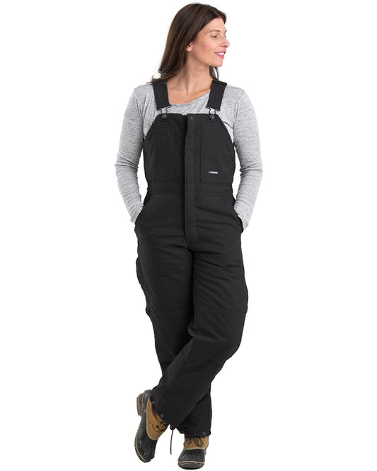 Women's Softstone Duck Insulated Bib Overall - WB515