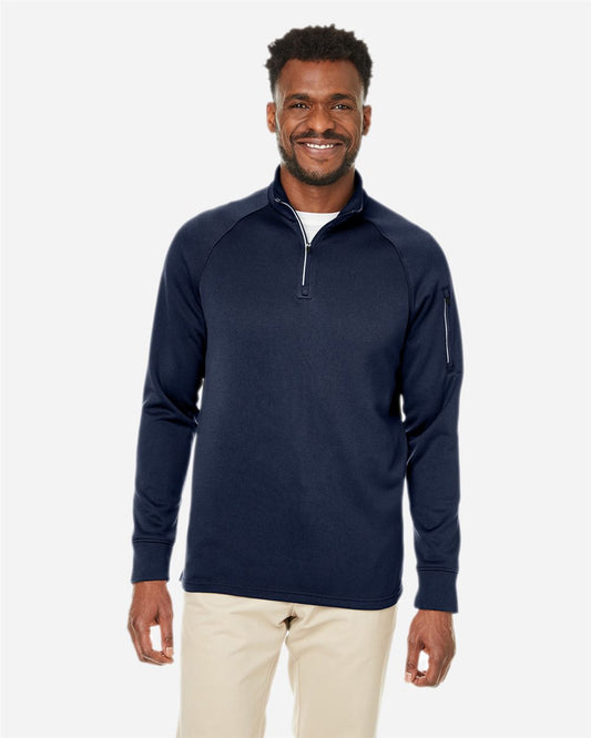 Unisex Fusion ChromaSoft™ Fleece Quarter-Zip Pullover - CE801