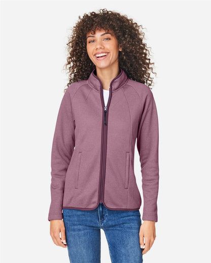 Women's Venture Heathered Stripe Full-Zip Jacket - CE72W